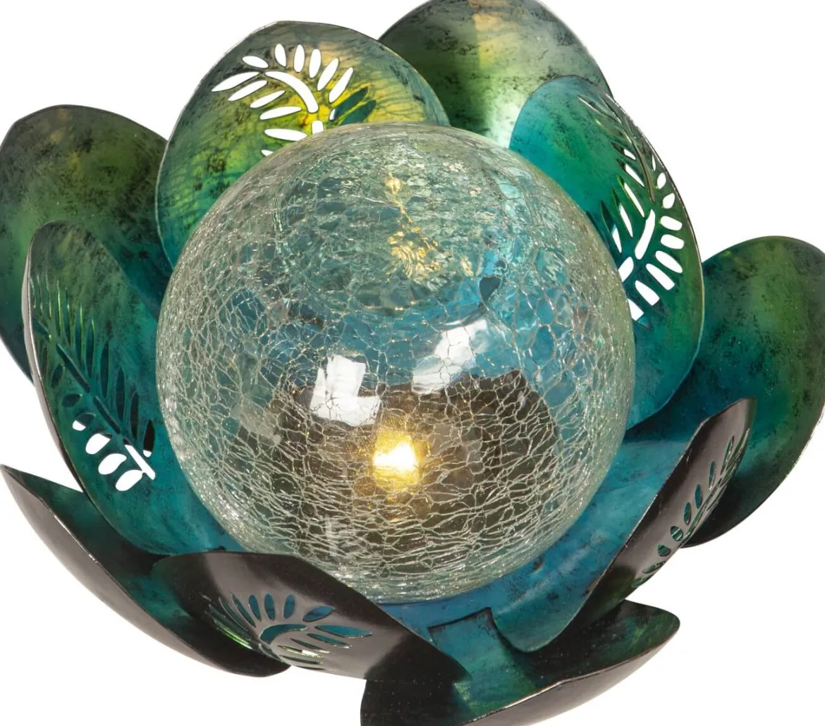 LILLY Solcellsdekoration 24cm Silver
