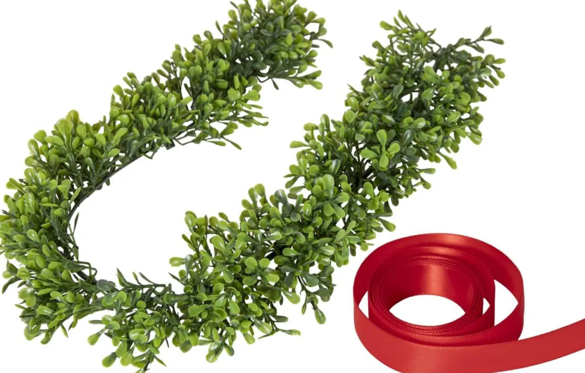 LINGON Girland 70cm Grön