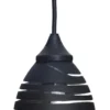 LINJÄR Fönsterlampa 9cm Svart