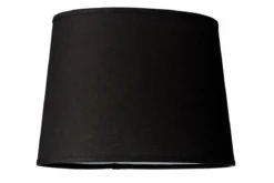 LINNE Lampskärm 260/320mm Oval Svart
