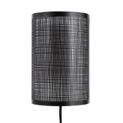 LINN Vägglampa 20cm Svart