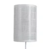 LINN Vägglampa 20cm Vit