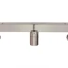 LIVORNO Takspot Rak Bad 3L 65cm Krom IP44