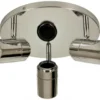 LIVORNO Takspot Rund 3L 25cm Krom IP44