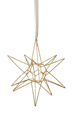 LIZZY Stjärna 47cm 60LED Guld