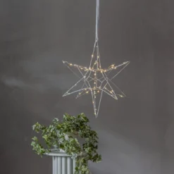 LIZZY Stjärna 47cm 60LED Silver