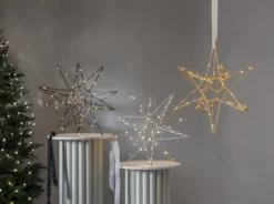 LIZZY Stjärna 47cm 60LED Silver