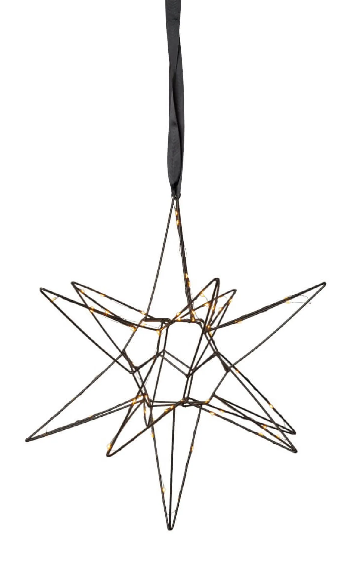 LIZZY Stjärna 47cm 60LED Svart