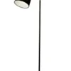 LJUSDAL Golvlampa 1L 140cm Svart/Matt Mässing