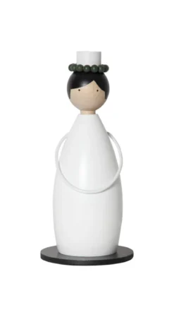 LUCIA CLASSIC Ljusstake 1L 26cm Vit