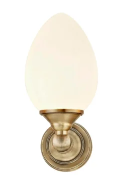 LUIGI Vägglampa Bad 23,5cm Antik/Vit IP44
