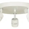 LUMI Takspot Rund 3L Dimbar 22cm Vit