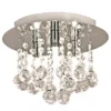 MADELENE Plafond 26cm Krom/Fast installation