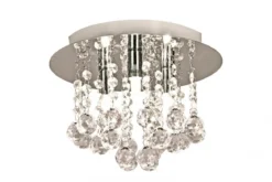 MADELENE Plafond 26cm Krom/Fast installation