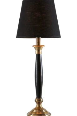 MADISON Lampfot 42cm Svart/Antikmässing