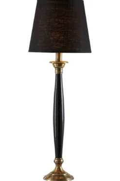 MADISON Lampfot 55cm Svart/Antikmässing