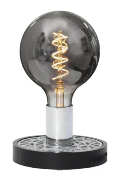 MAGIC Lampfot E27 15cm Svart