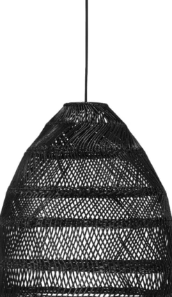 MAJA Takskärm 45,5cm Wicker Svart