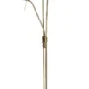 MALAGA Golvlampa Uplight Dimbar 180cm Antik