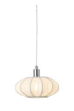 MAMSELL Fönsterlampa 22cm Vit/Krom