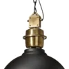 MANCHESTER Taklampa 52cm Svart/Mässing