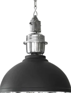 MANCHESTER Taklampa 52cm Svart/Silver