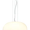 MANET Taklampa 37cm Vit/Krom