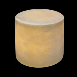 MARBLE XL Matt Bordsljus Äkta Marmor 8x8cm Amber