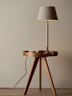 MARGOT Lampfot E27 41cm Antikmässing