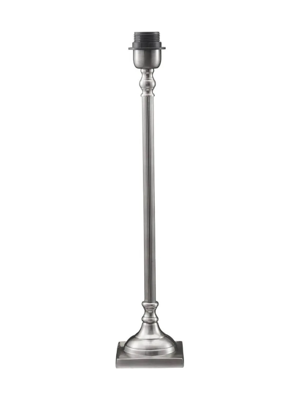 MARGOT Lampfot E27 51cm Antiksilver