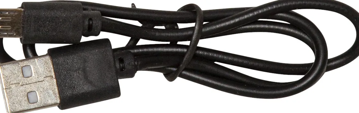 MARRON Solcellslykta/USB 25cm Brun