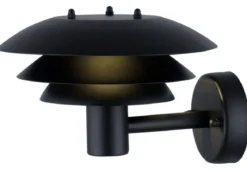 MEJA Vägglampa 23cm Svart