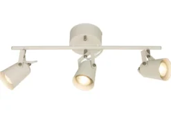 METZ Takspot 3:a Rak 56cm Vit/Stål