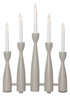 MIDJA 2.0 Ljusstake 5L 47cm Beige