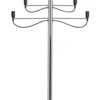 MILANO Golvljusstake Metall 116cm Krom
