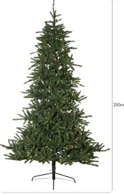 MINNESOTA Julgran med 800LED 250cm IP44 Grön