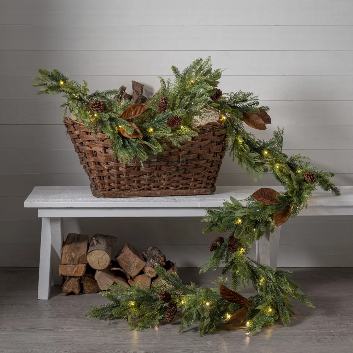 MIXI Girland Batteri 280cm 30LED Grön