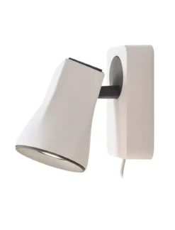 MODUS Väggspot16cm Vit/Krom