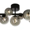 MOLEKYL Plafond 58cm Svart/Rökgrå