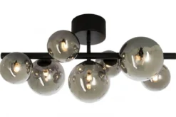 MOLEKYL Plafond 58cm Svart/Rökgrå