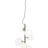 MOLEKYL Taklampa Lodrät 7L 38cm Tenn/Vit
