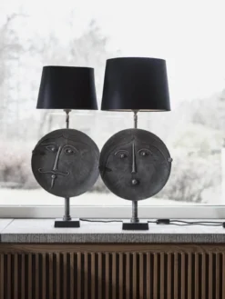 MR ROUND Lampfot E27 55cm Grå