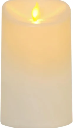 M-Twinkle LED Blockljus 15cm Elfenbensvit