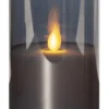 M-TWINKLE LED-Blockljus 12,5cm Svart