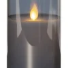 M-TWINKLE LED-Blockljus 15cm Svart