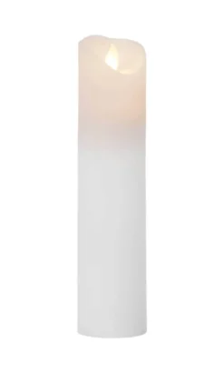 M-TWINKLE LED Blockljus 20cm Vit