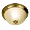 NAPOLI Plafond Bad 27,5cm Antik/Vit IP44