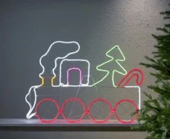 NEOLED Siluett Jultåg 768LED 94cm Flerfärgad IP44