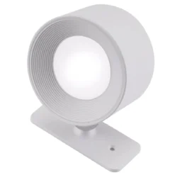NO CABLE Vägglampa USB-Laddbar 9,5cm Mattvit