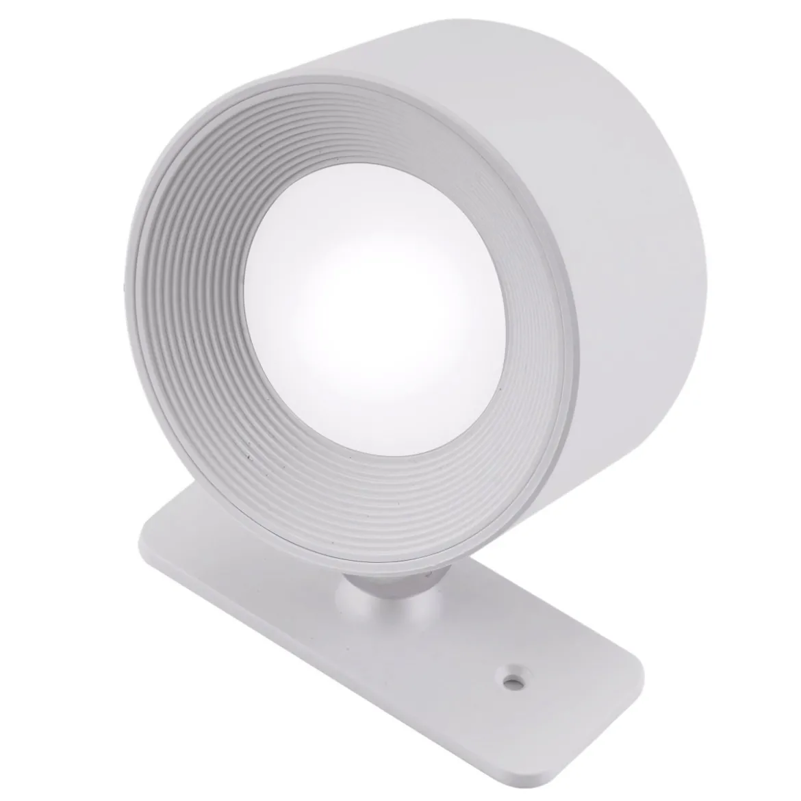 NO CABLE Vägglampa USB-Laddbar 9,5cm Mattvit